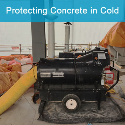 Heating Concrete Cold Weather Concreting FPRimeC Solution
