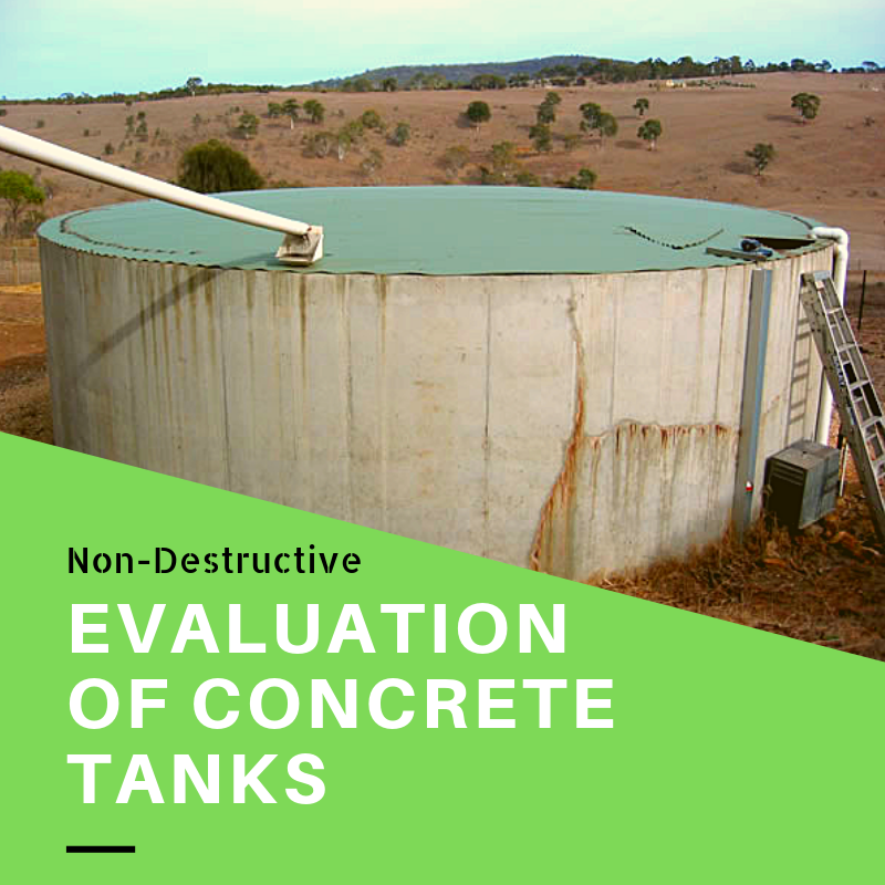 Nondestructive testing of concrete tanks (1)