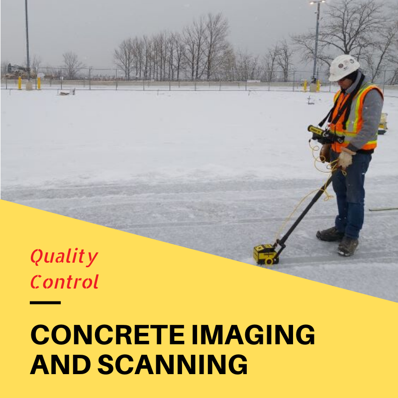 Quality Control - Scanning and Imaging of Concrete Slab on Grade