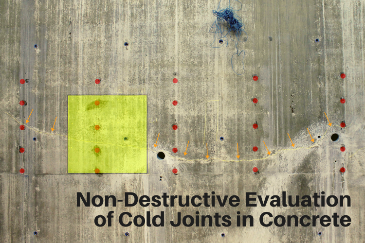 Non-Destructive Evaluation of Cold Joints in Concrete