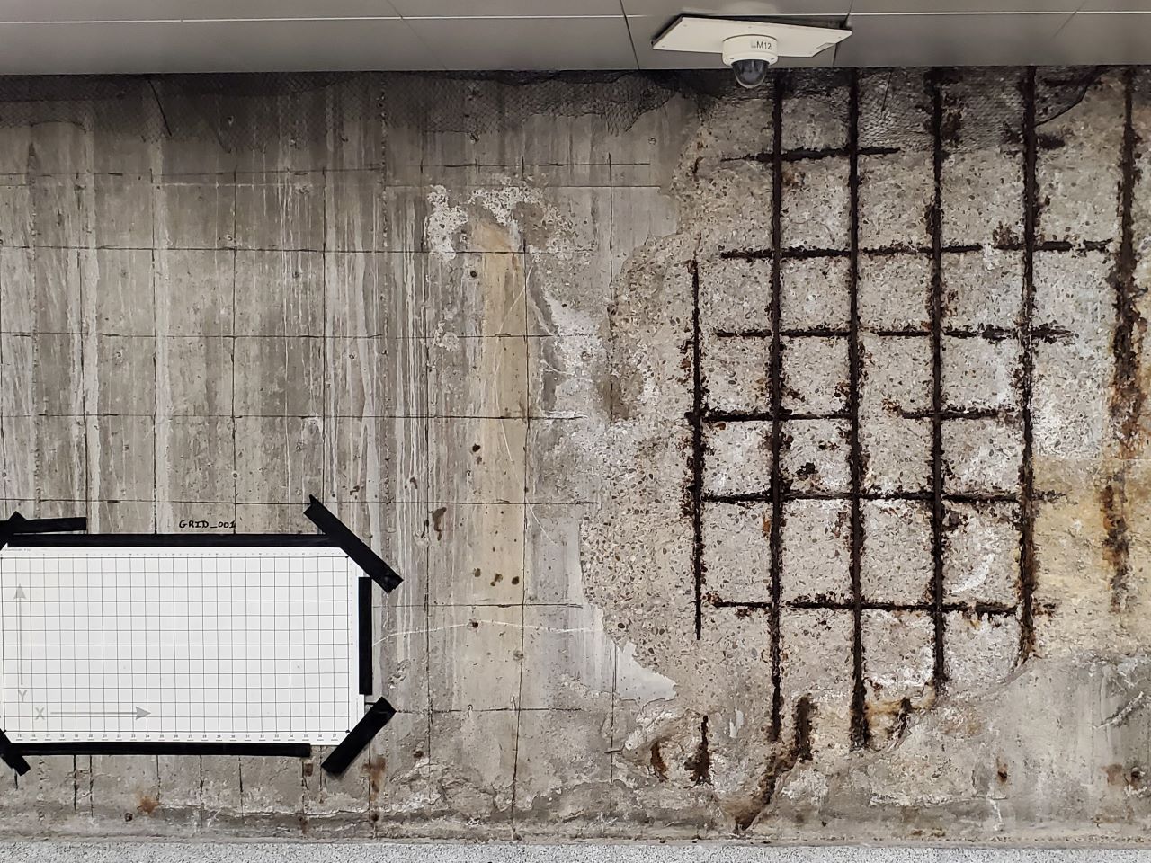 Evaluate Thickness of Concrete Walls - Toronto TTC Islington Station