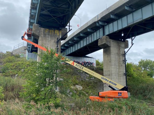 Honore Mercier Bridge Inspection Montreal