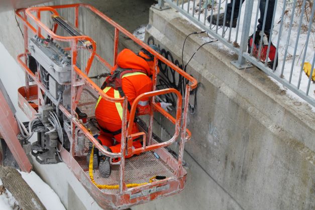 FPrimeC Etobicoke Sewer Pipe Bridge Ontario _Ultrasonic Testing